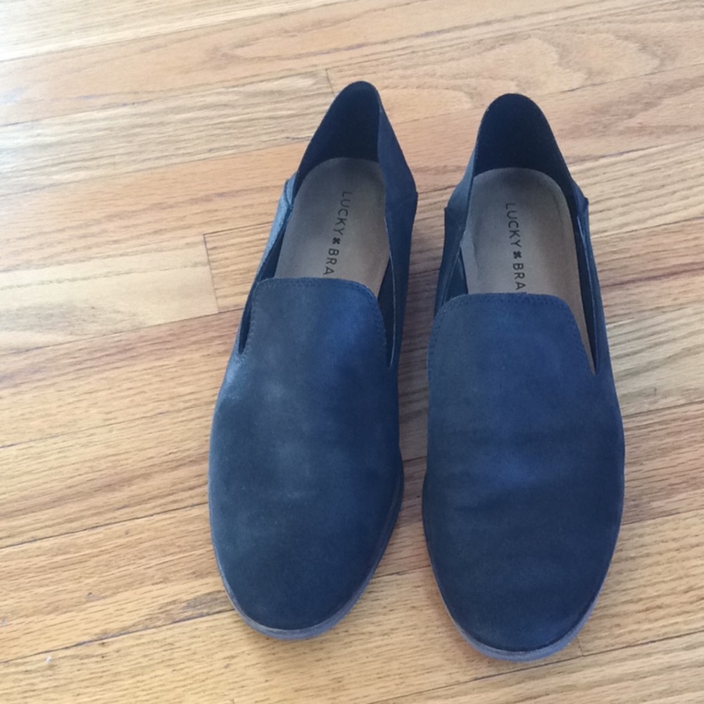 Leather convertible back loafer